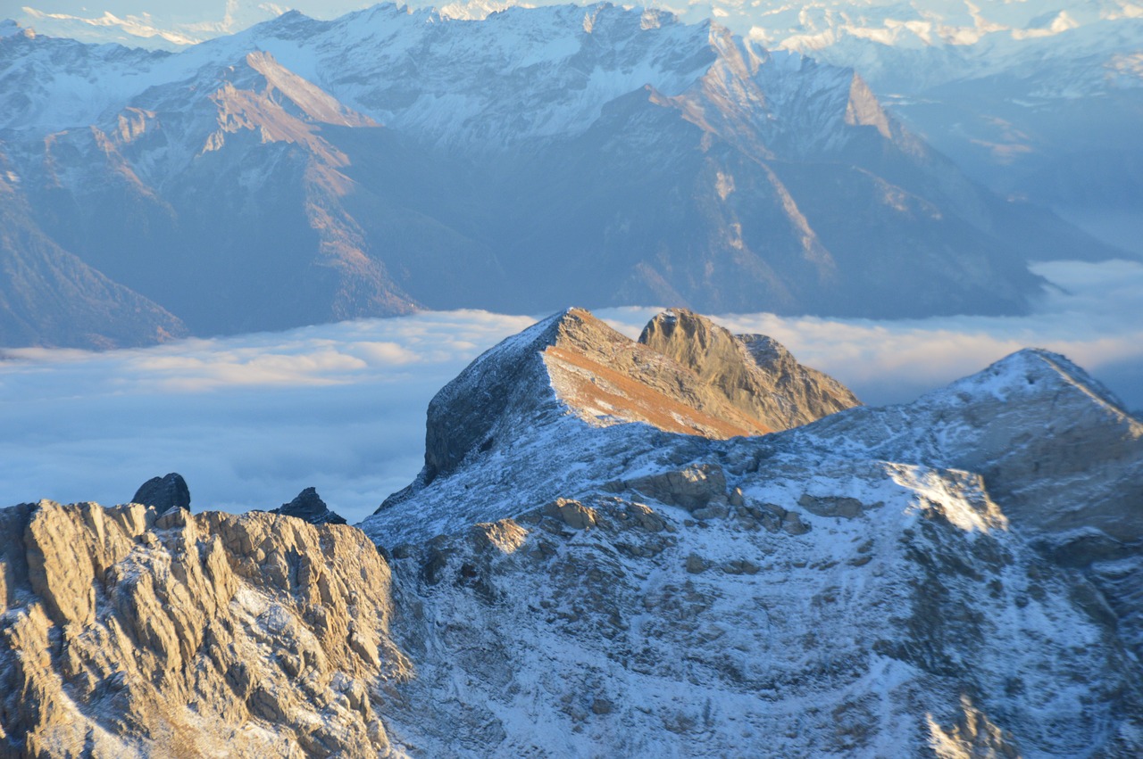 säntis  winter  snow free photo