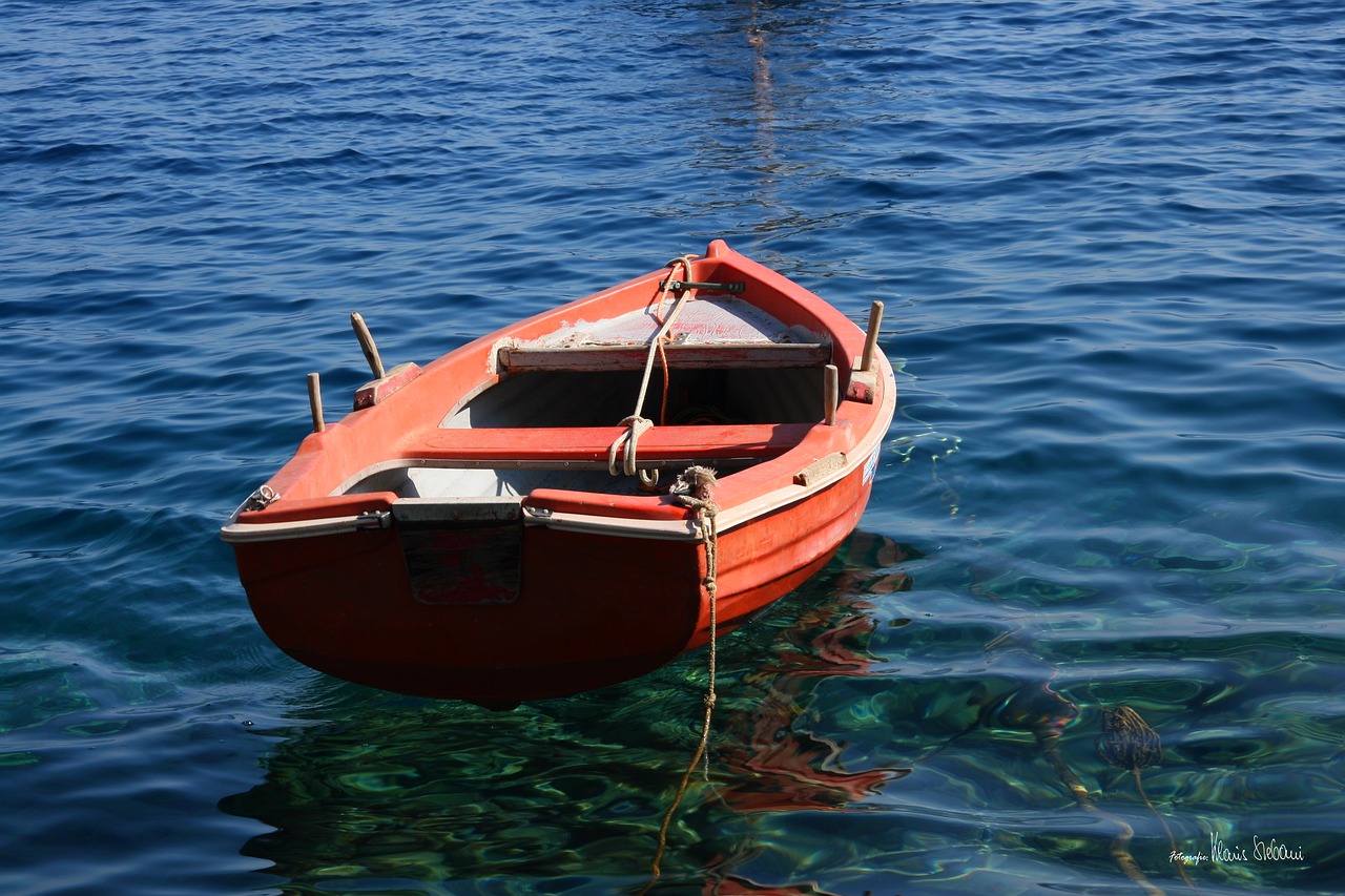 santorini cyclades sea free photo