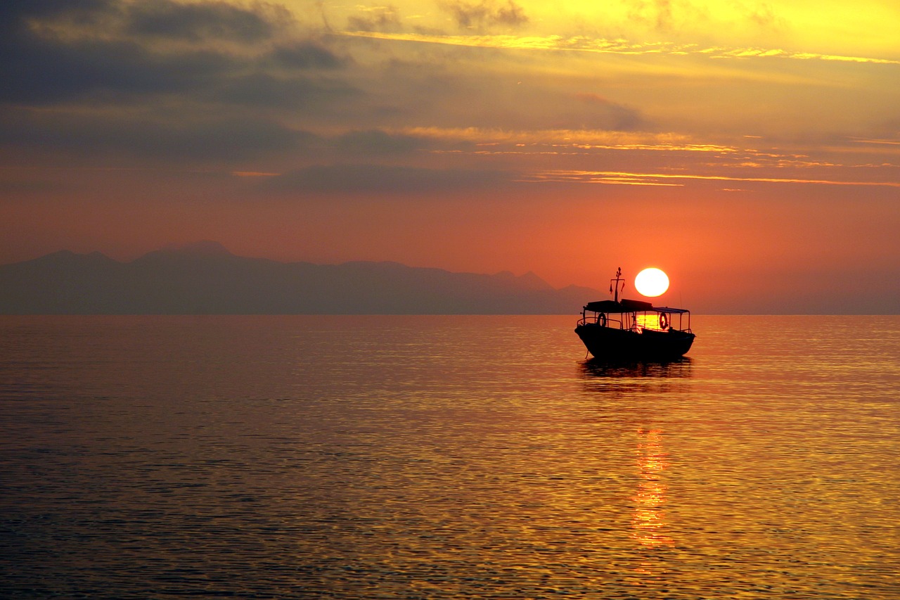 santorini greek island cyclades free photo