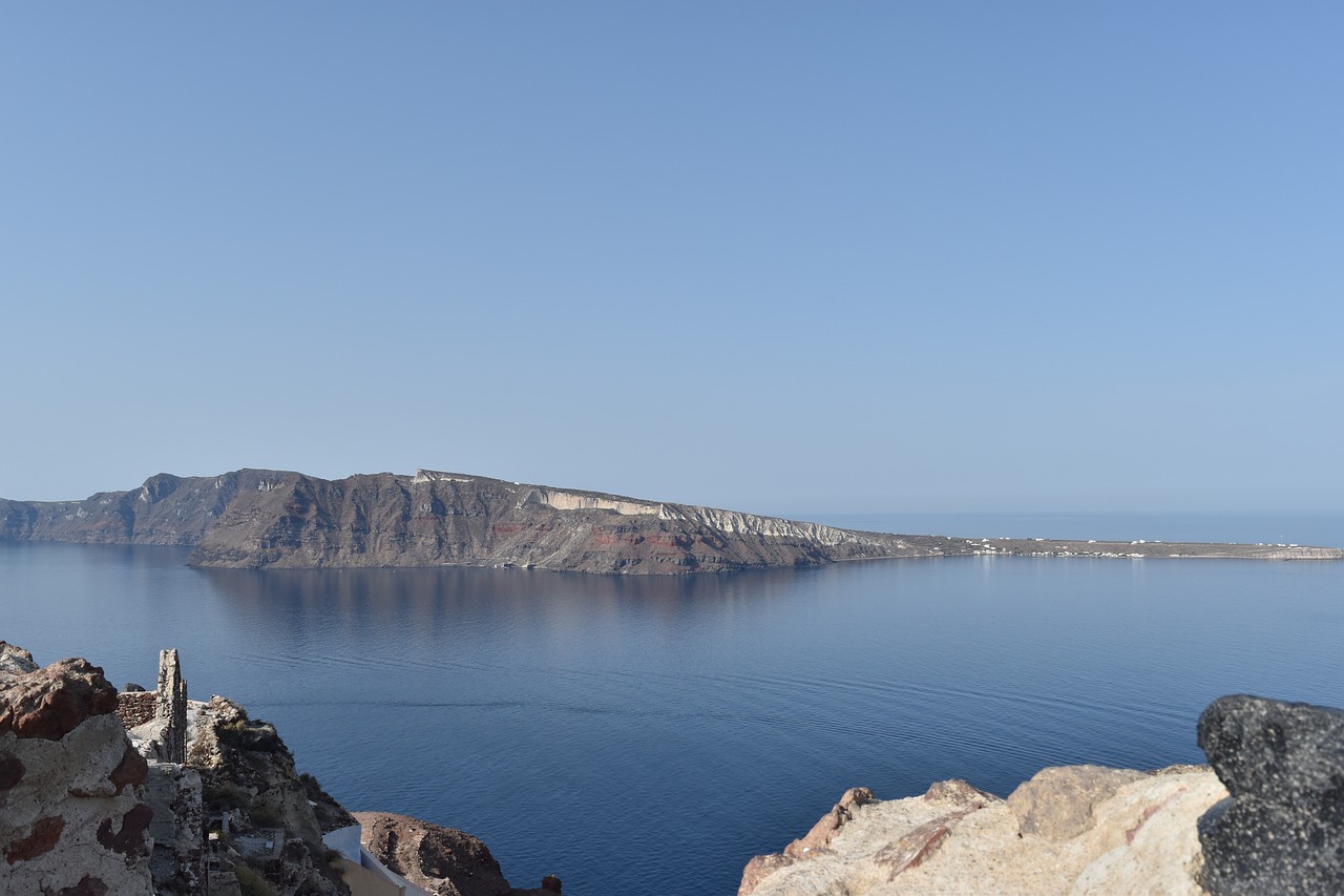 santorini oia greece free photo