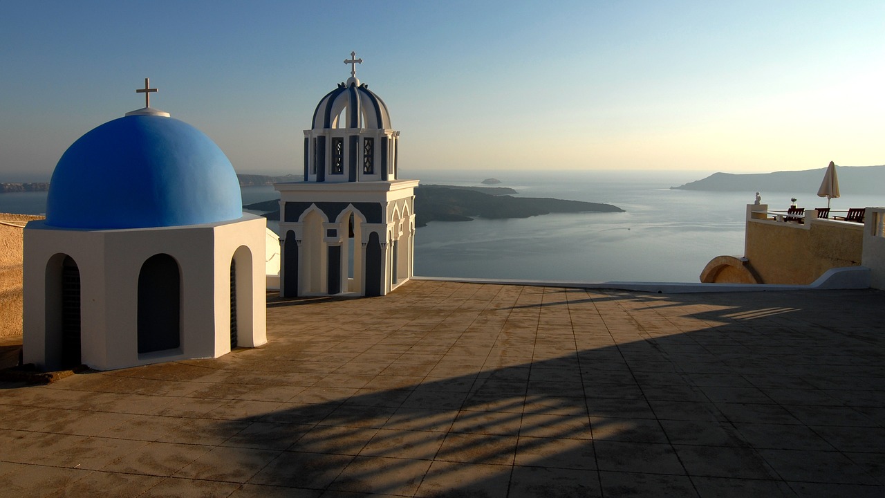 santorini greece outlook free photo