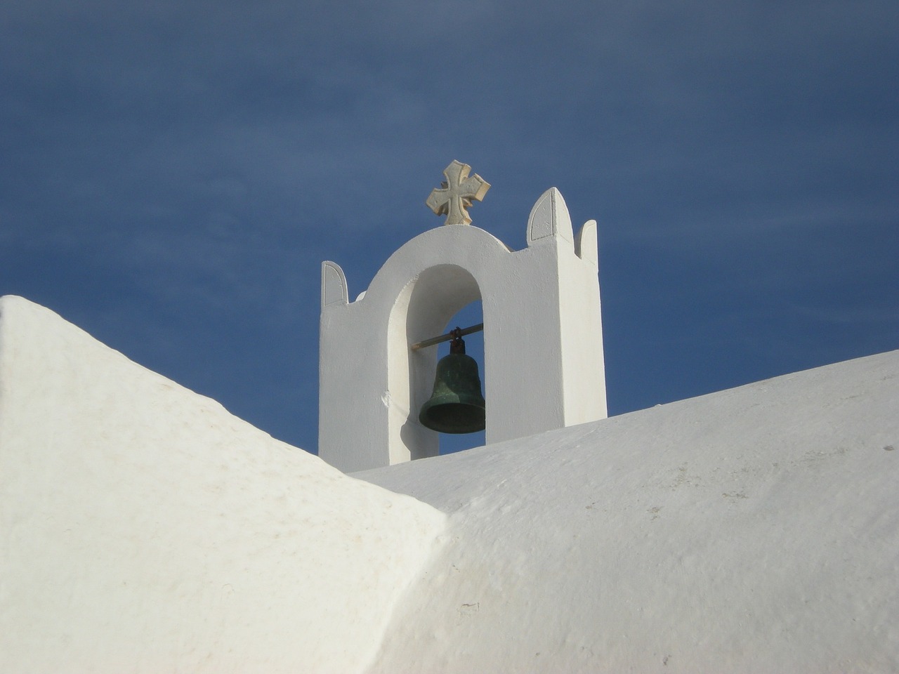 santorini oia greek island free photo