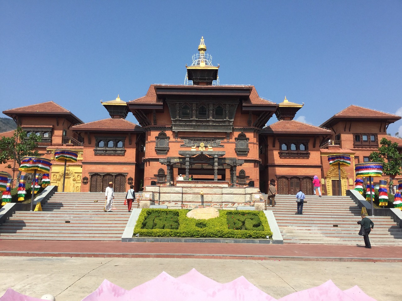 sanya nanshan temple building free photo