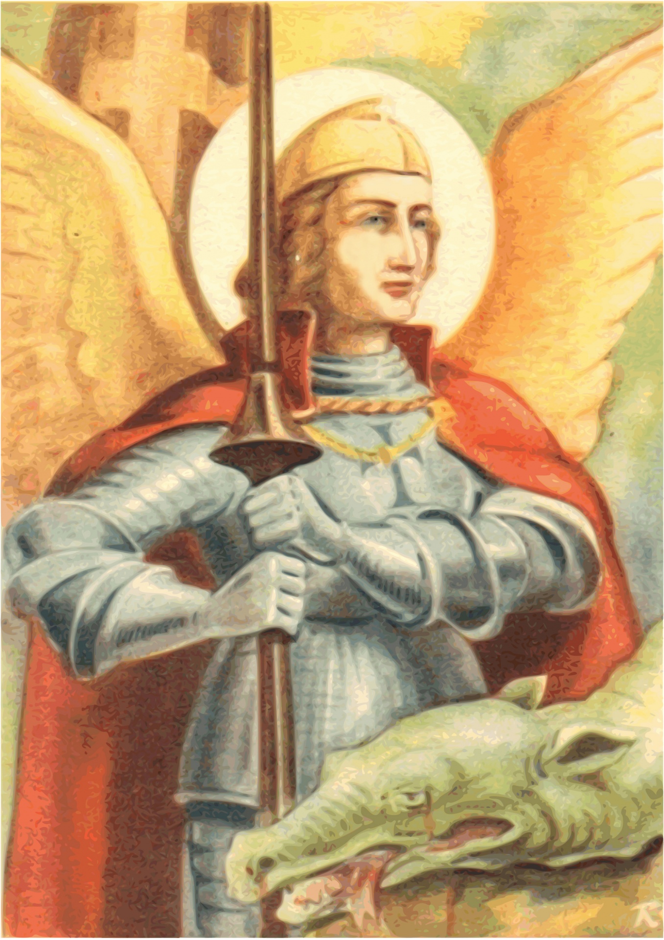 angel archangel st. michael free photo