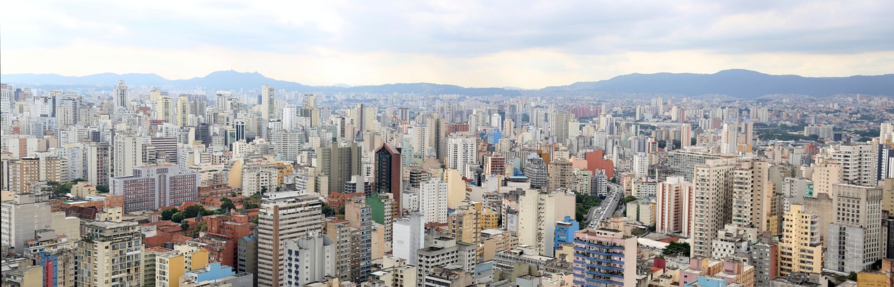 são paulo overview buildings free photo