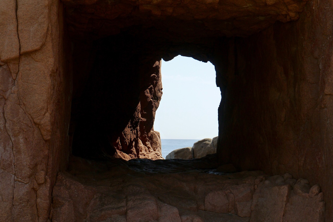 sardinia cave window free photo