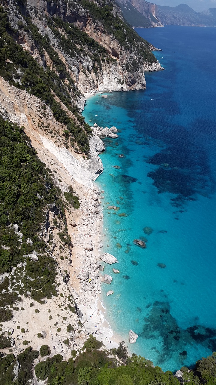 sardinia mediterranean coast free photo