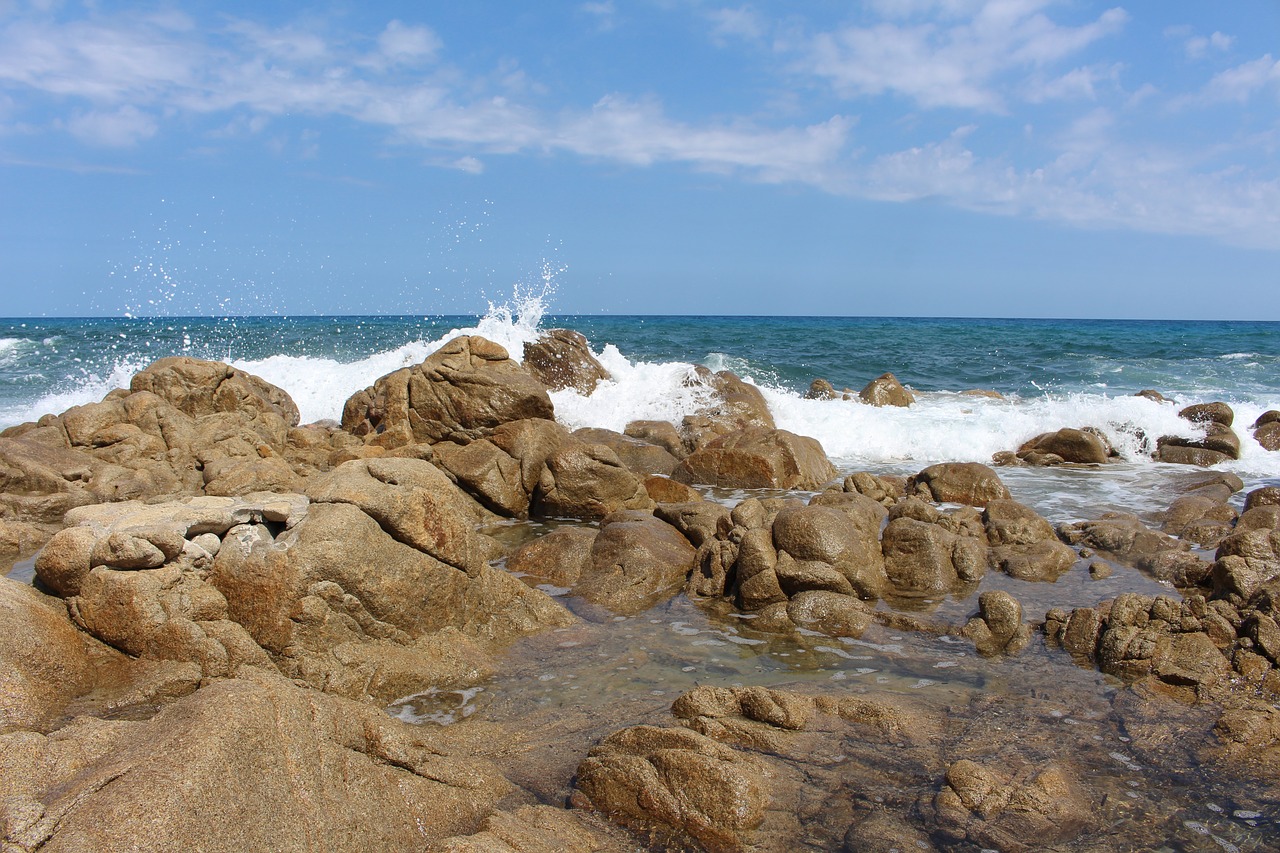 sardinia east coast mediterranean free photo