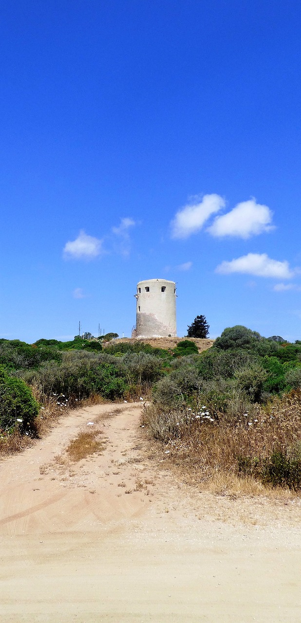 sardinia torre di porto corallo tower free photo