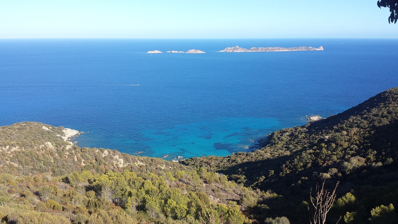 sardinia  mediterranean  landscape free photo