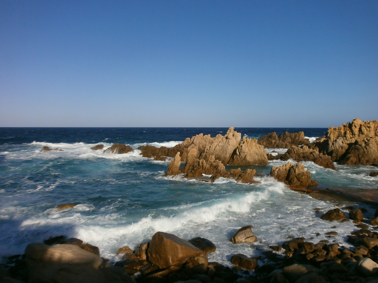 sardinia sea mediterranean free photo