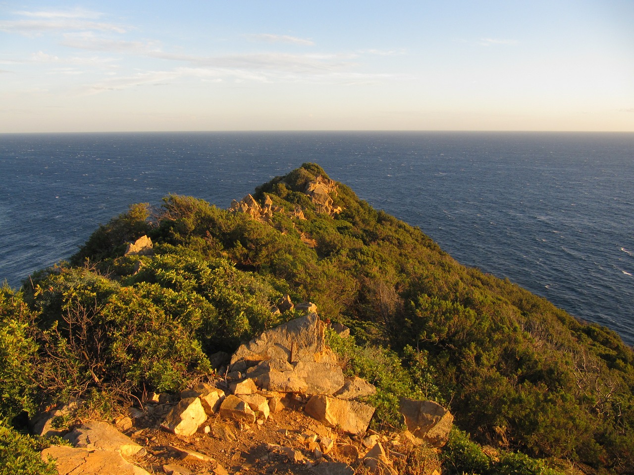 sardinia evening light costa rei free photo