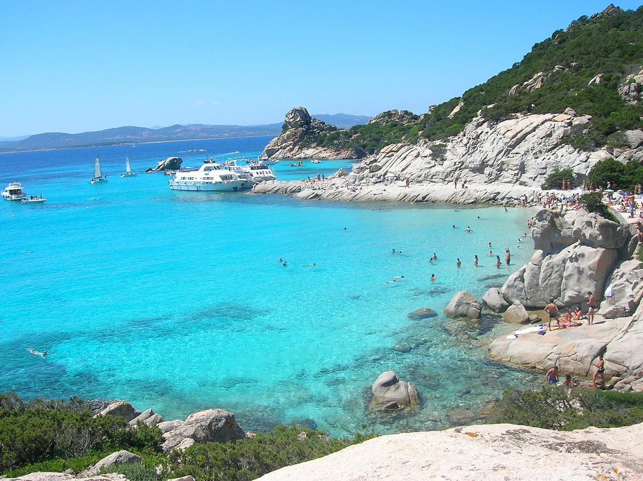 sardinia spread sea free photo