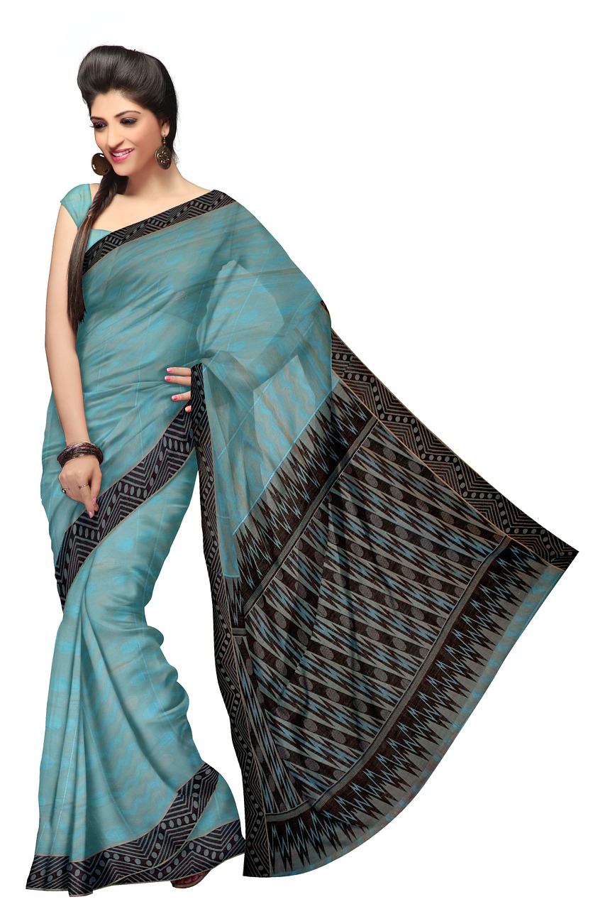 sari fashion silk free photo