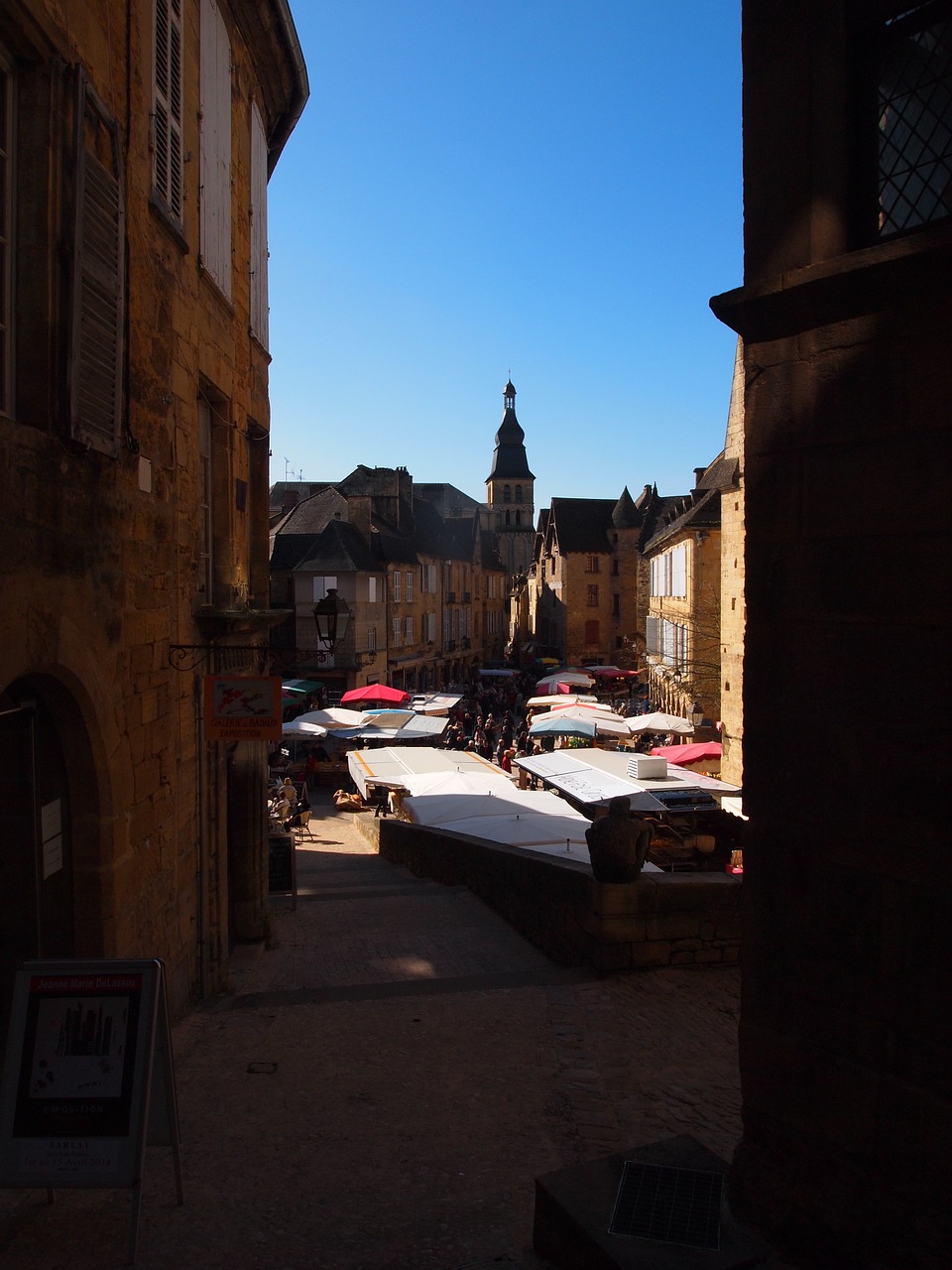 sarlat village town free photo