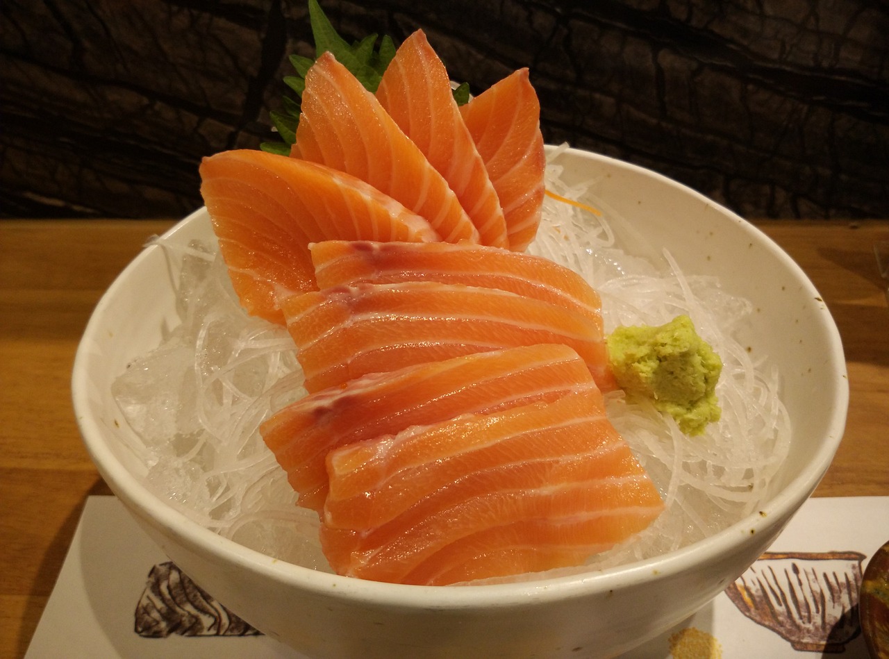 sashimi japanese fresh free photo