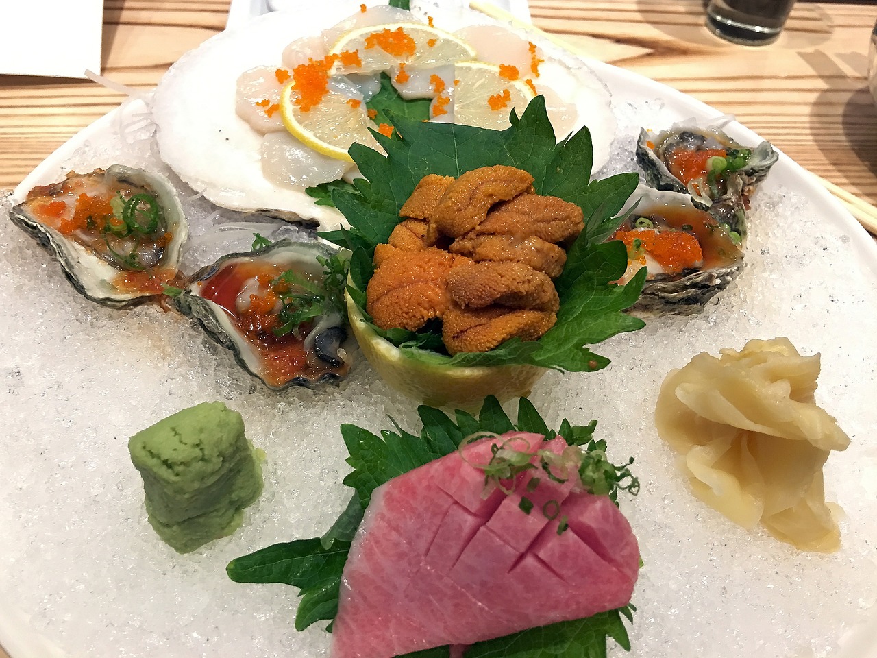 sashimi sushi uni free photo