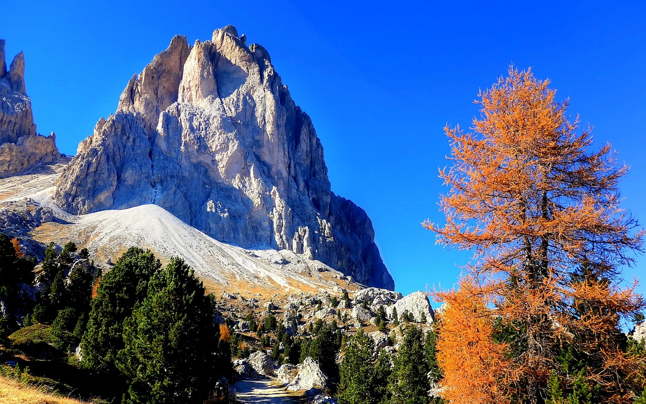 sassolungo  dolomites  mountains free photo