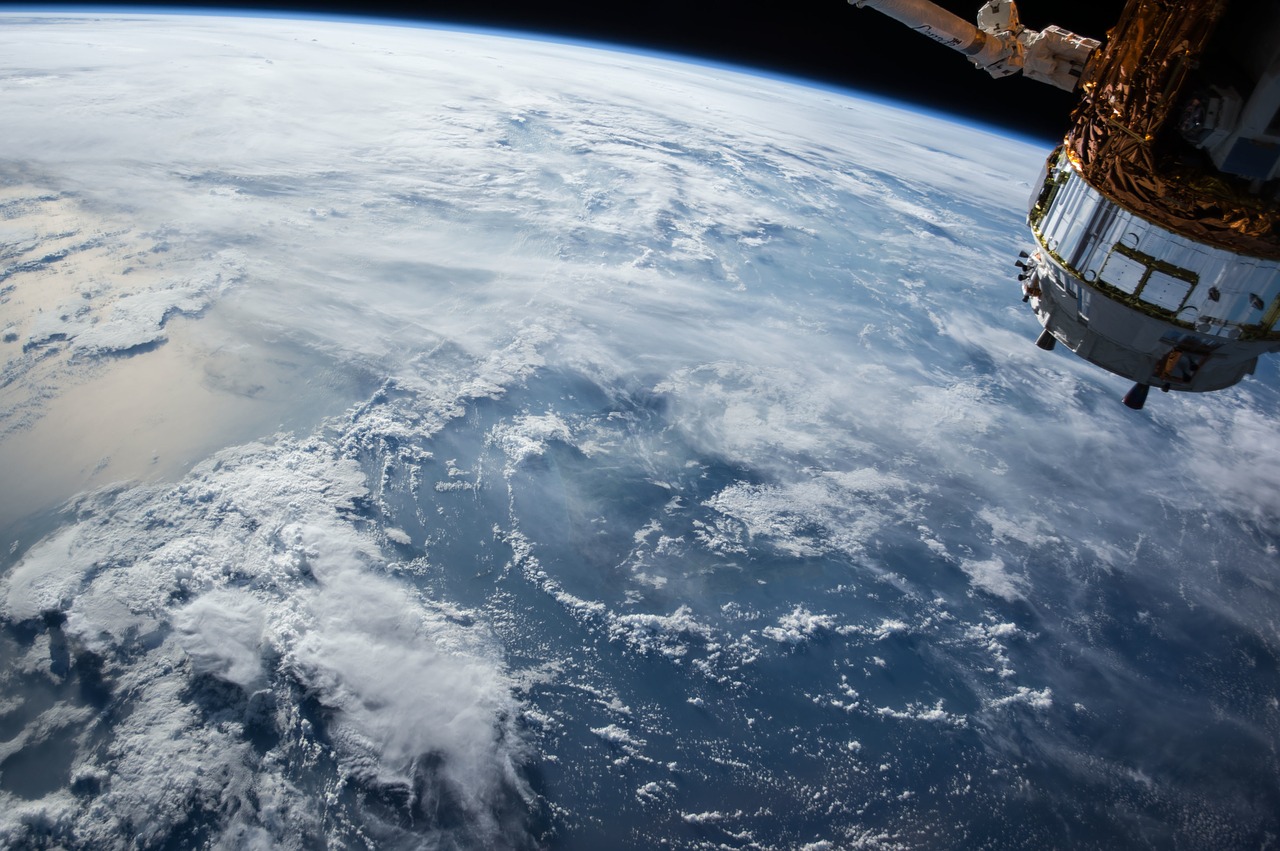 satellite iss international space station free photo