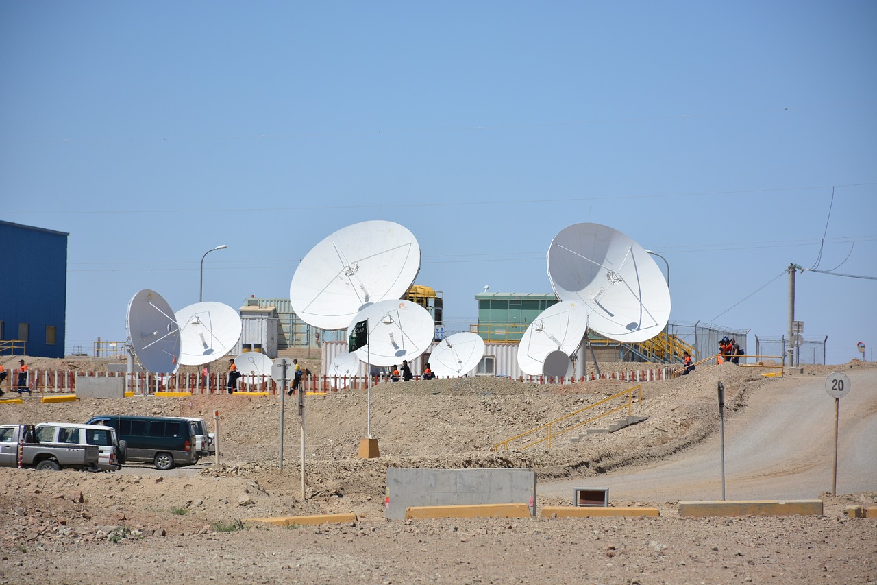 satellite antenna  communication  space free photo