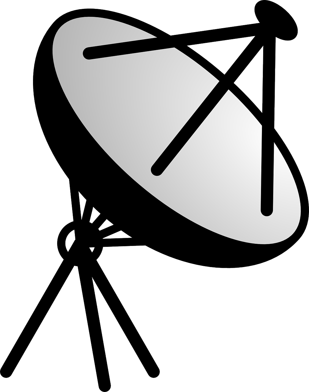 Satellite Dish Antenna Logo