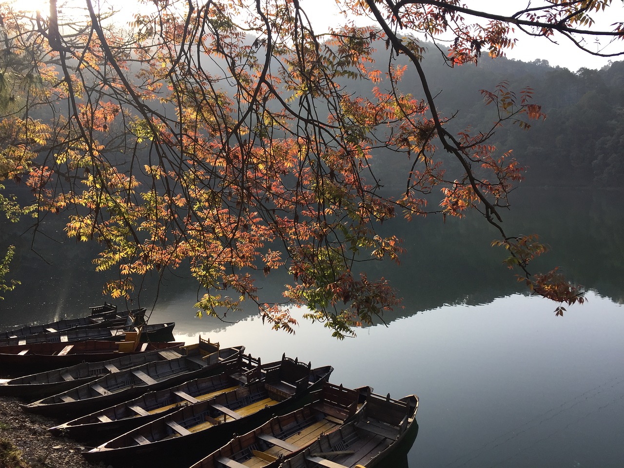 sathal bhimtal lake free photo