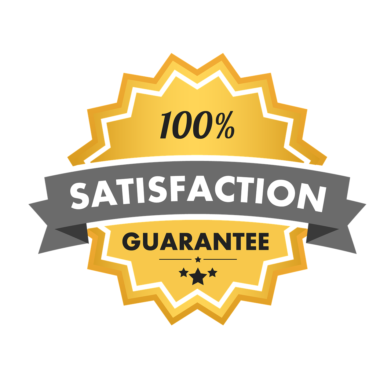 satisfaction guarantee 100 satisfaction seal free photo
