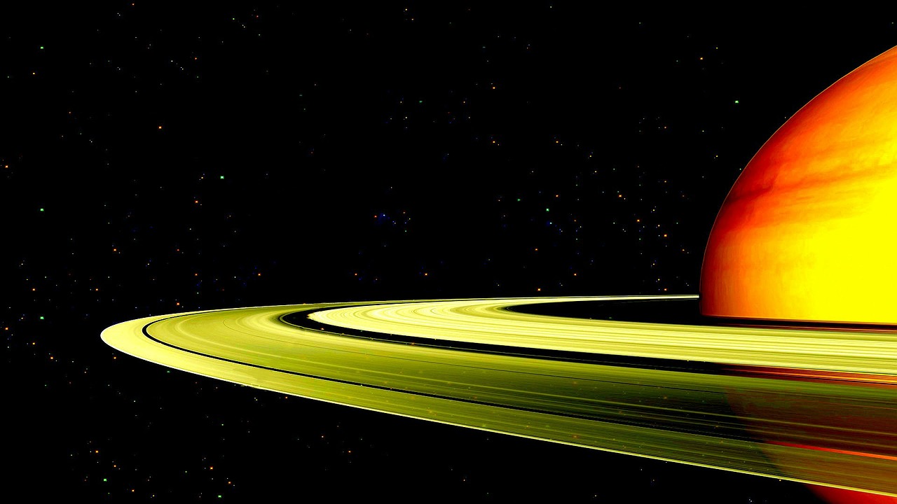 saturn planet saturn rings free photo