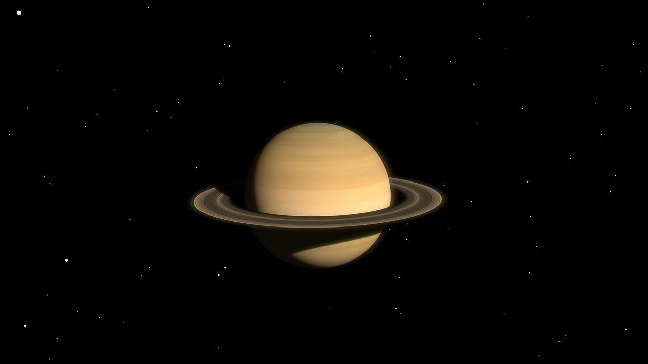 saturn space astronomy free photo