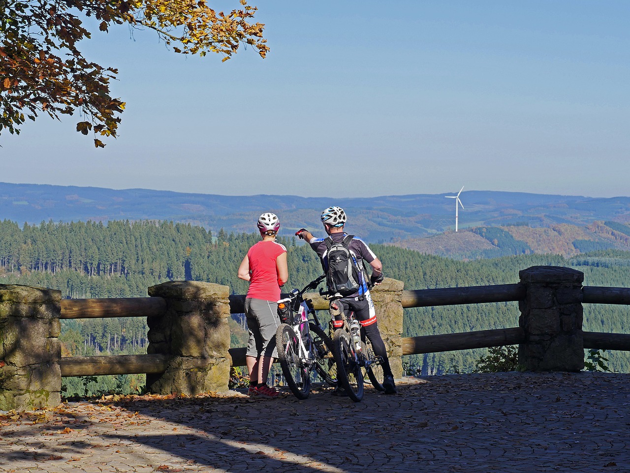 sauerland viewpoint high done free photo