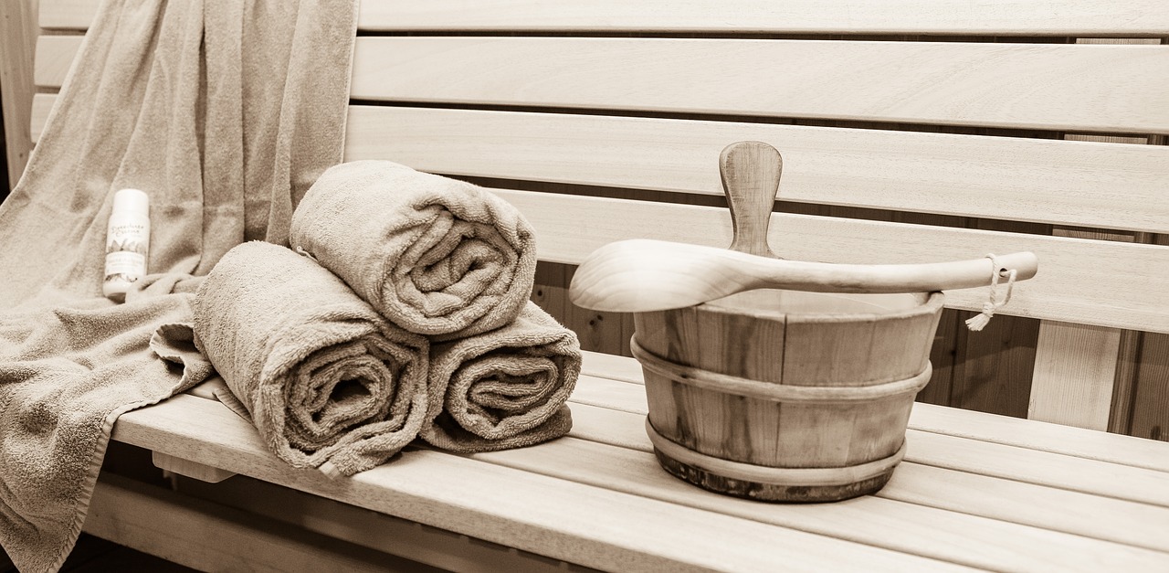 sauna relaxation sweating bath free photo