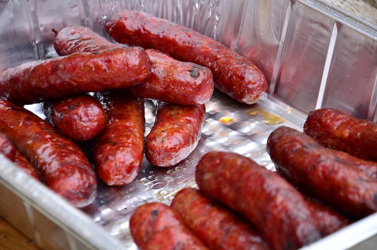 sausage bbq meat free photo