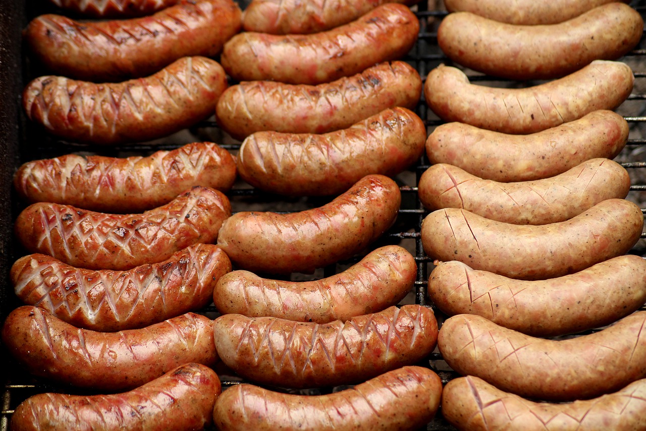 sausage  grill  bbq free photo