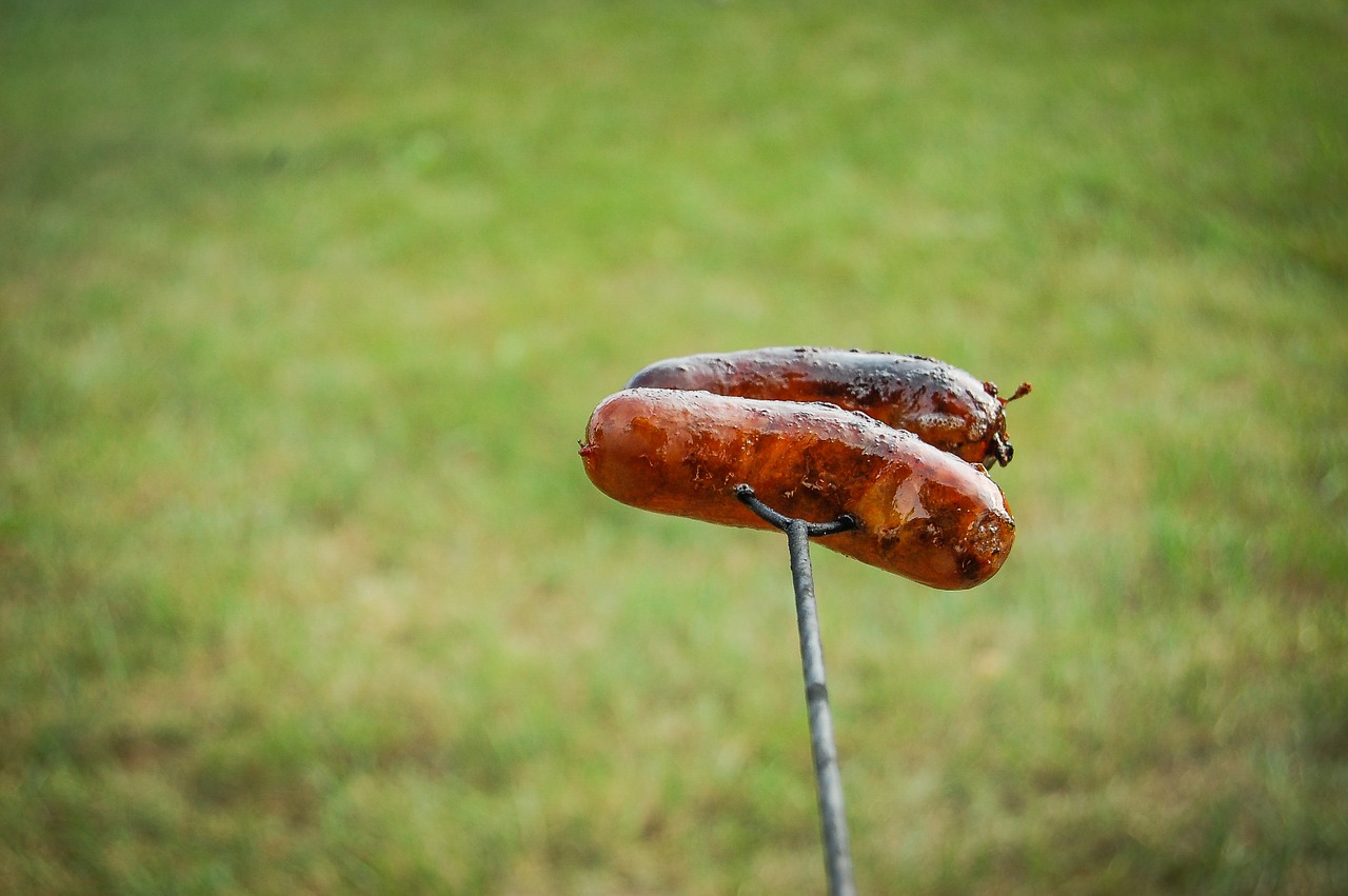 sausage sausages an outbreak of free photo