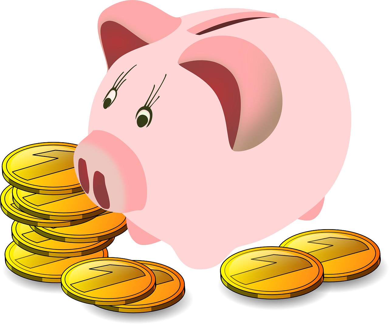 savings box pig piggy bank free photo