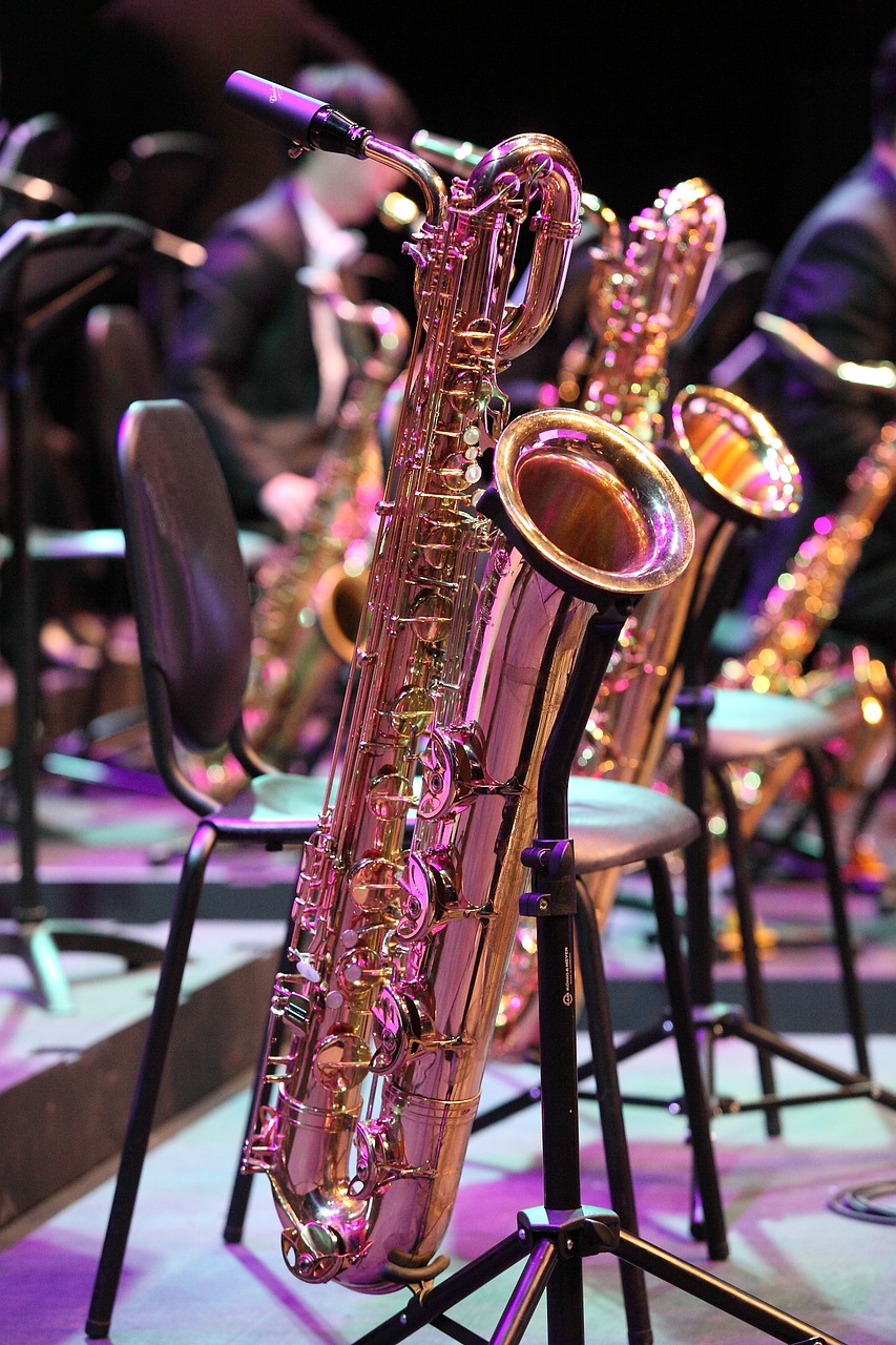 saxofon instrument music free photo