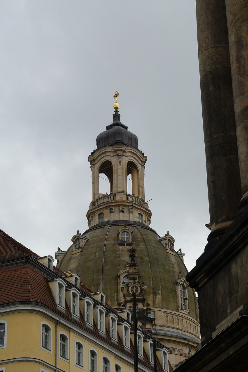 saxony dresden frauenkirche dresden free photo