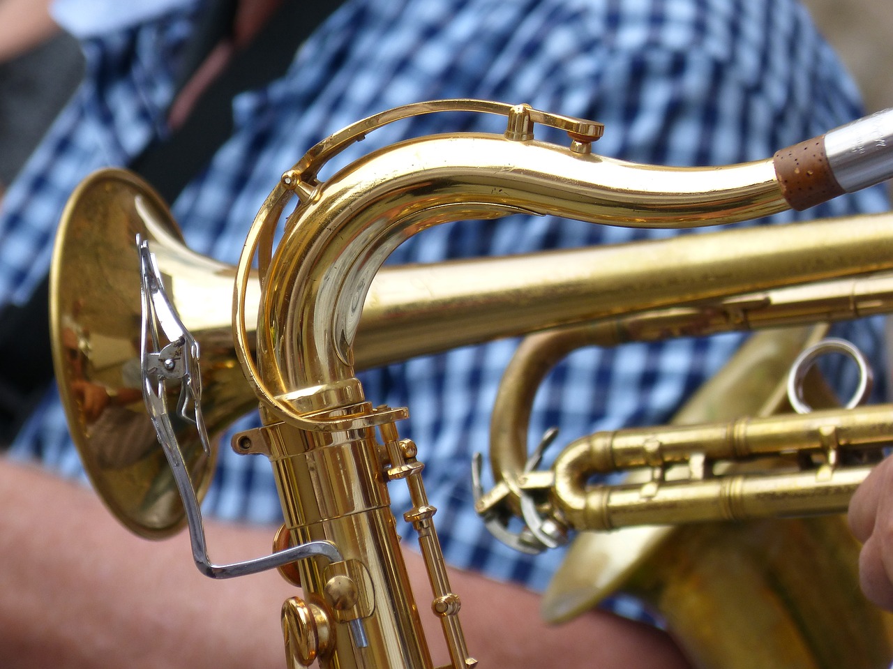 saxophone trumpet sax free photo