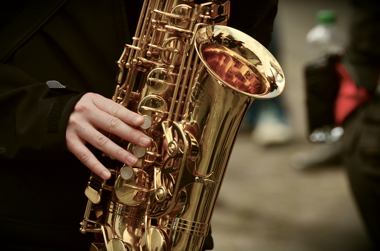 saxophone musical instrument music free photo