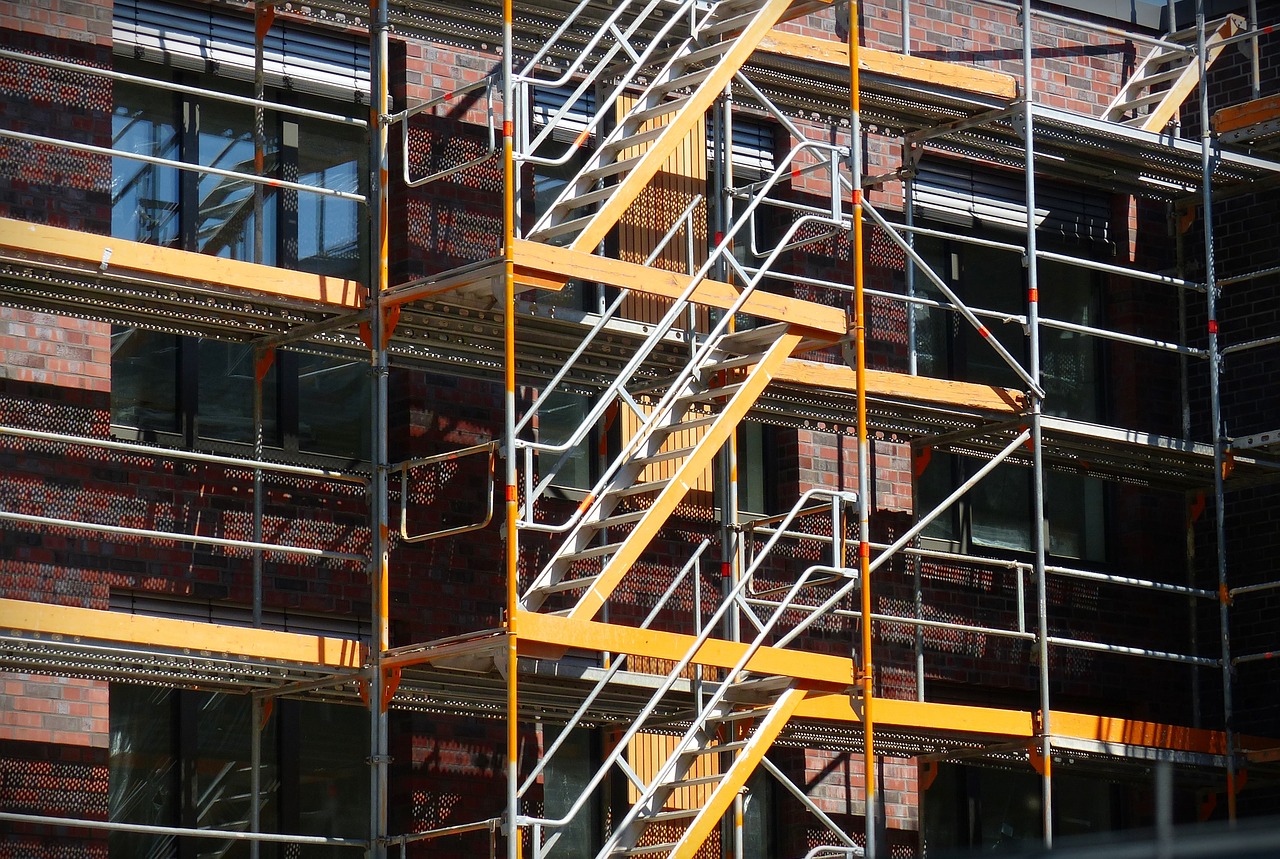 scaffold site scaffolding free photo