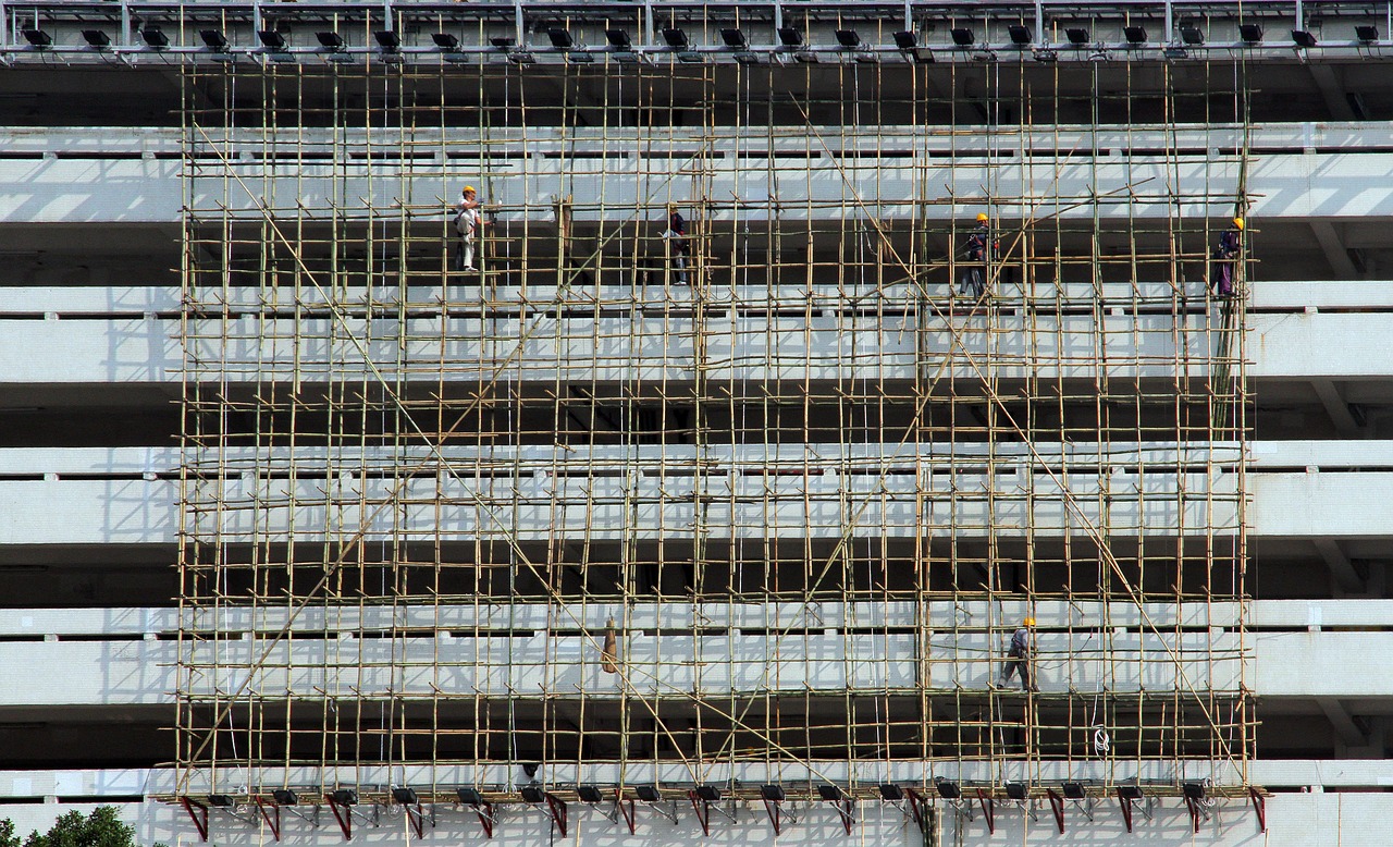 scaffold construction builders free photo