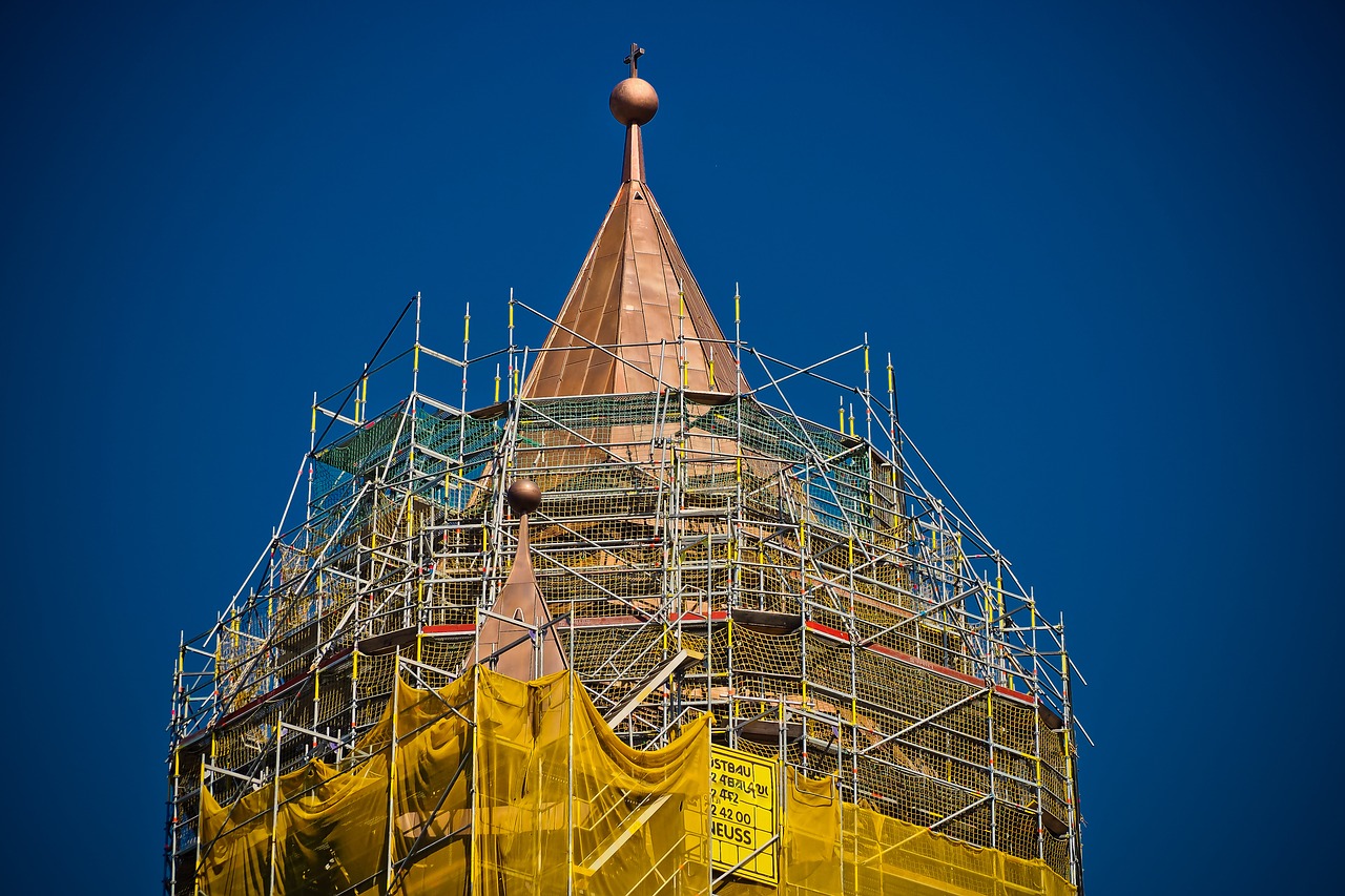 scaffold  architecture  building free photo