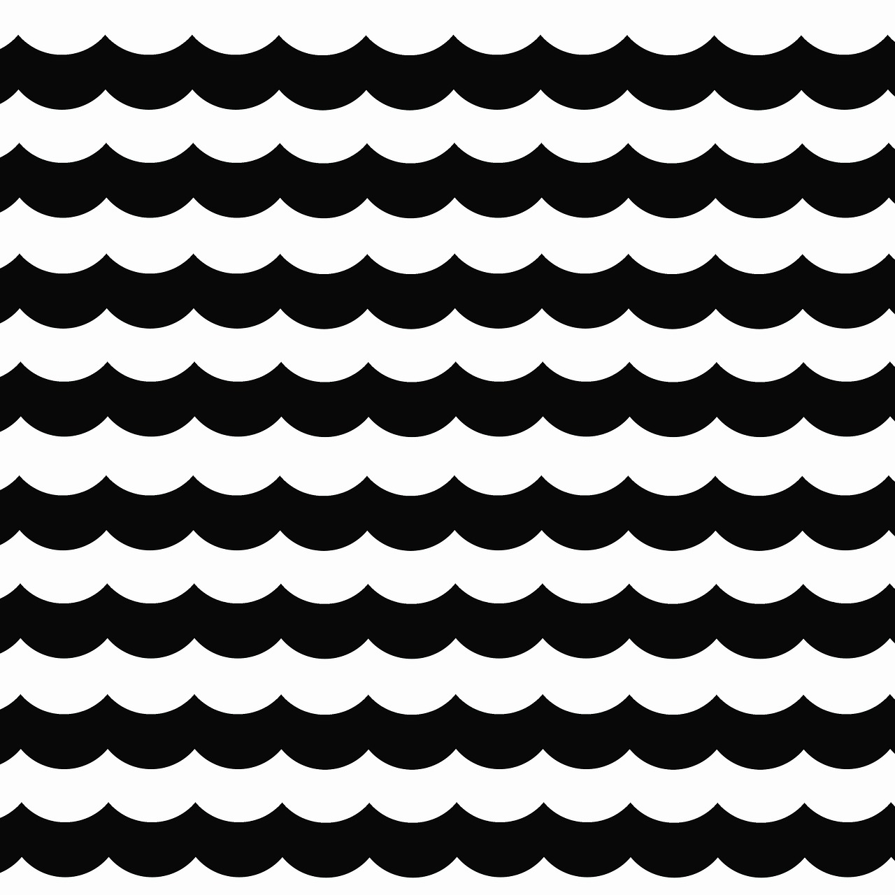 scallop waves pattern free photo