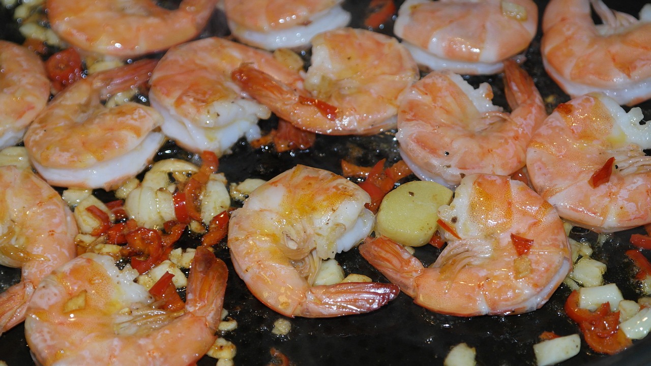 scampi shrimp seafood free photo
