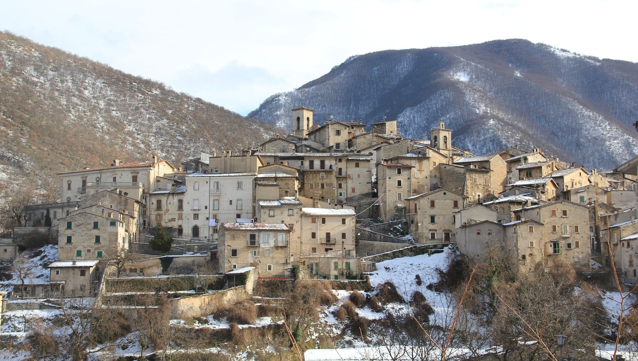 scanno abruzzo landscape free photo