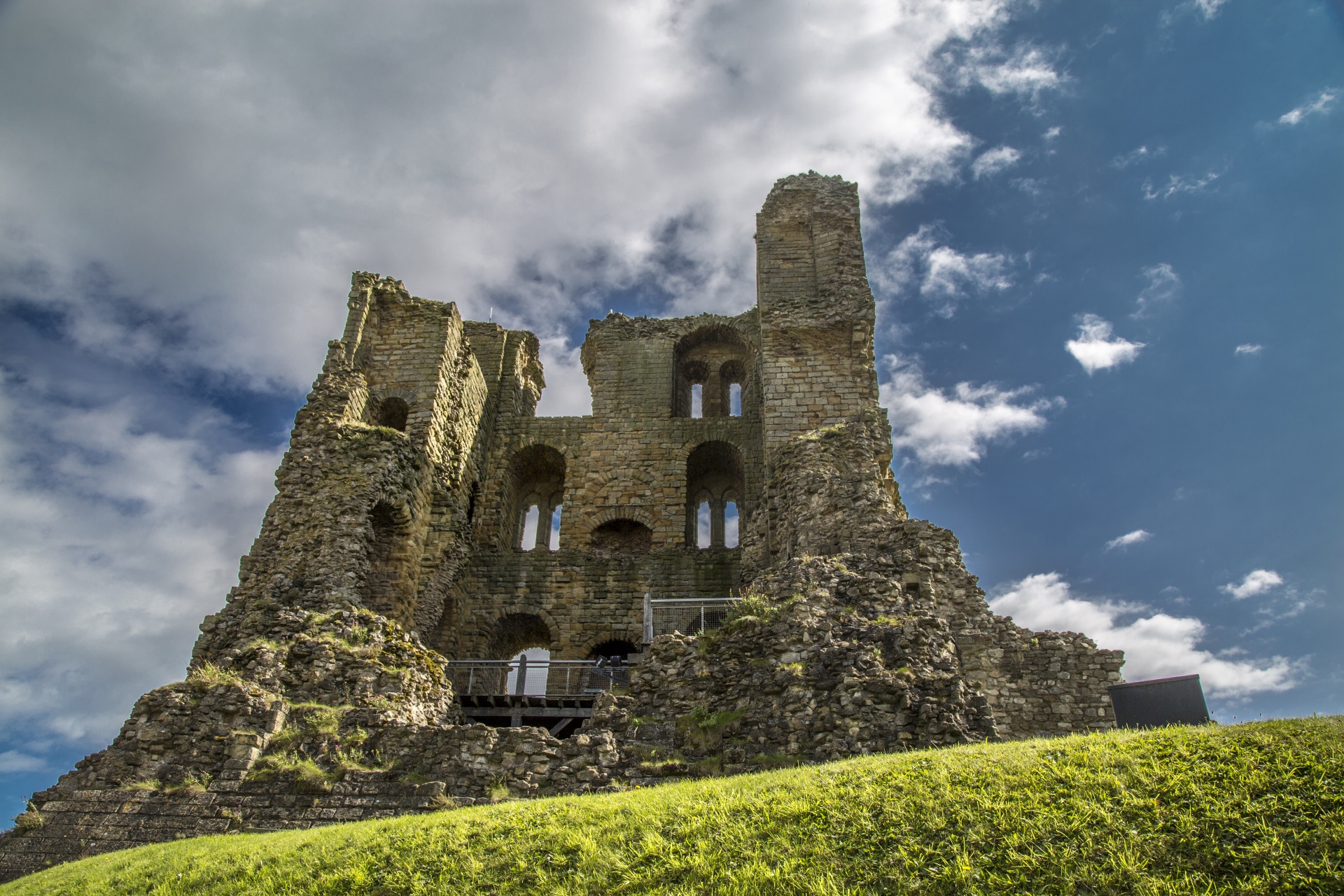 castle scarborough - uk cliff free photo