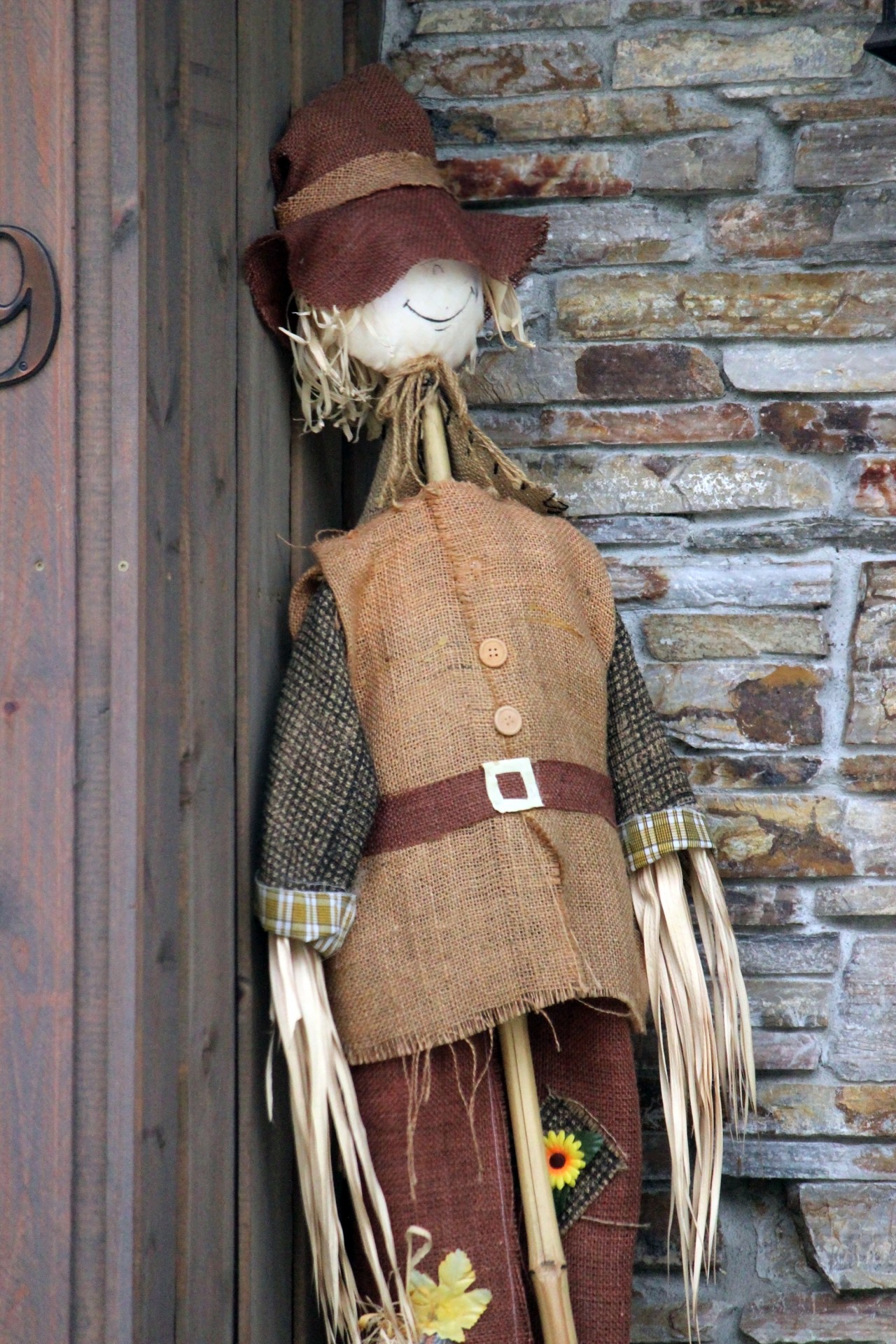 scarecrow decoration cute free photo