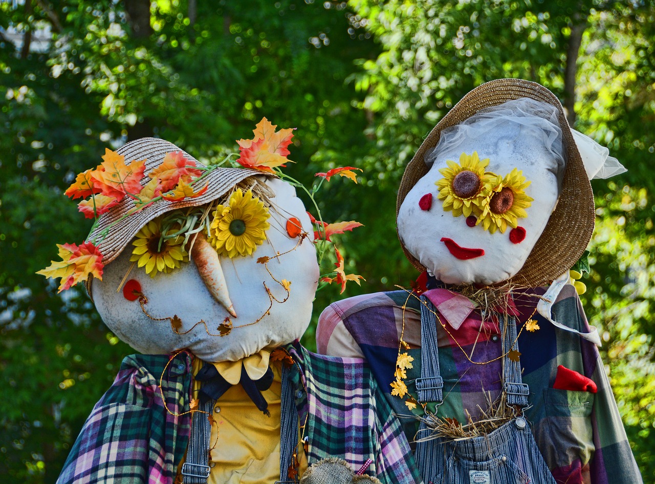 scarecrow festival mahone bay free photo