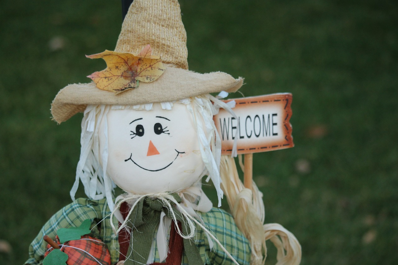 scarecrow fall autumn free photo