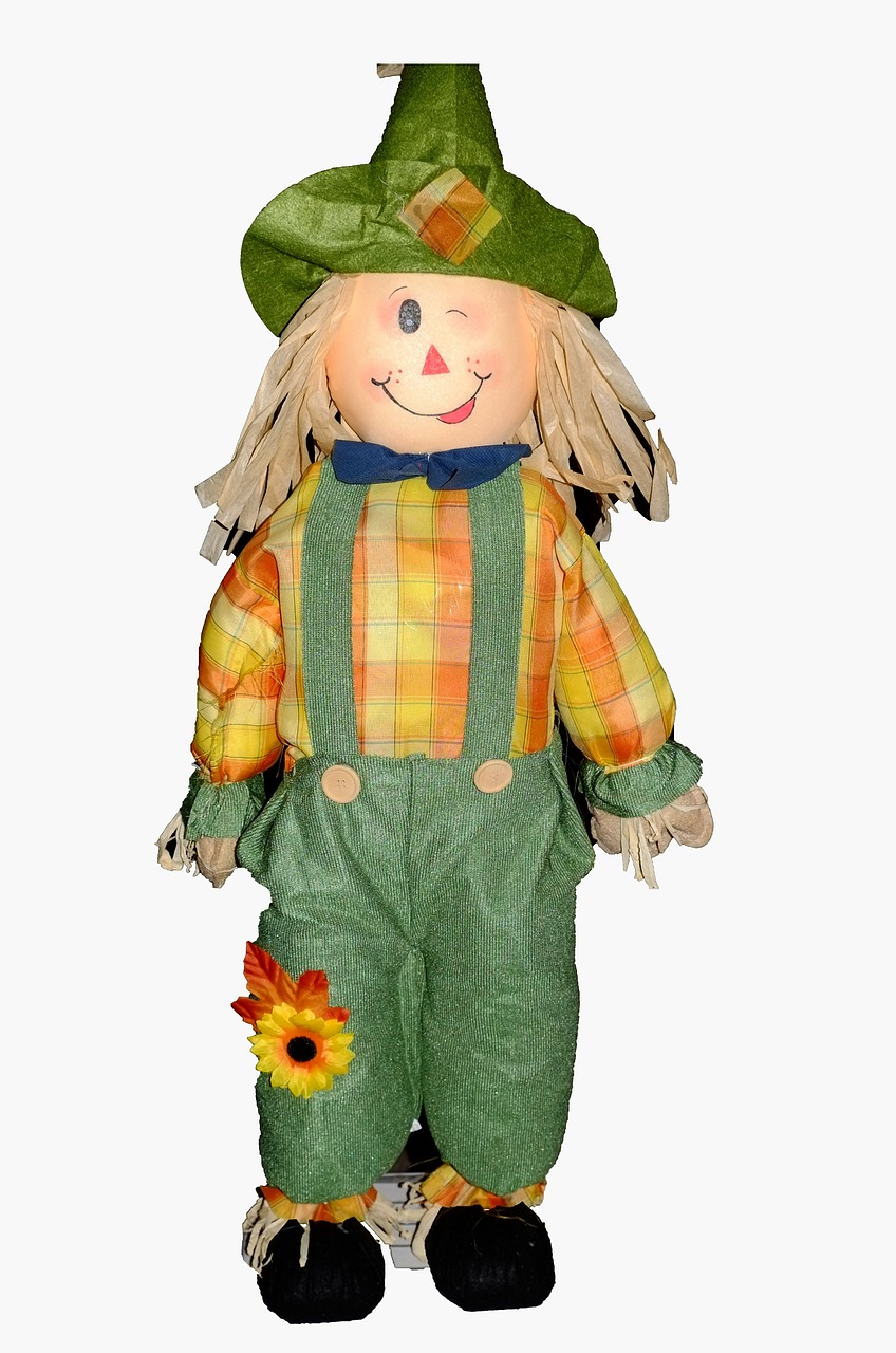 scarecrow doll harvest free photo